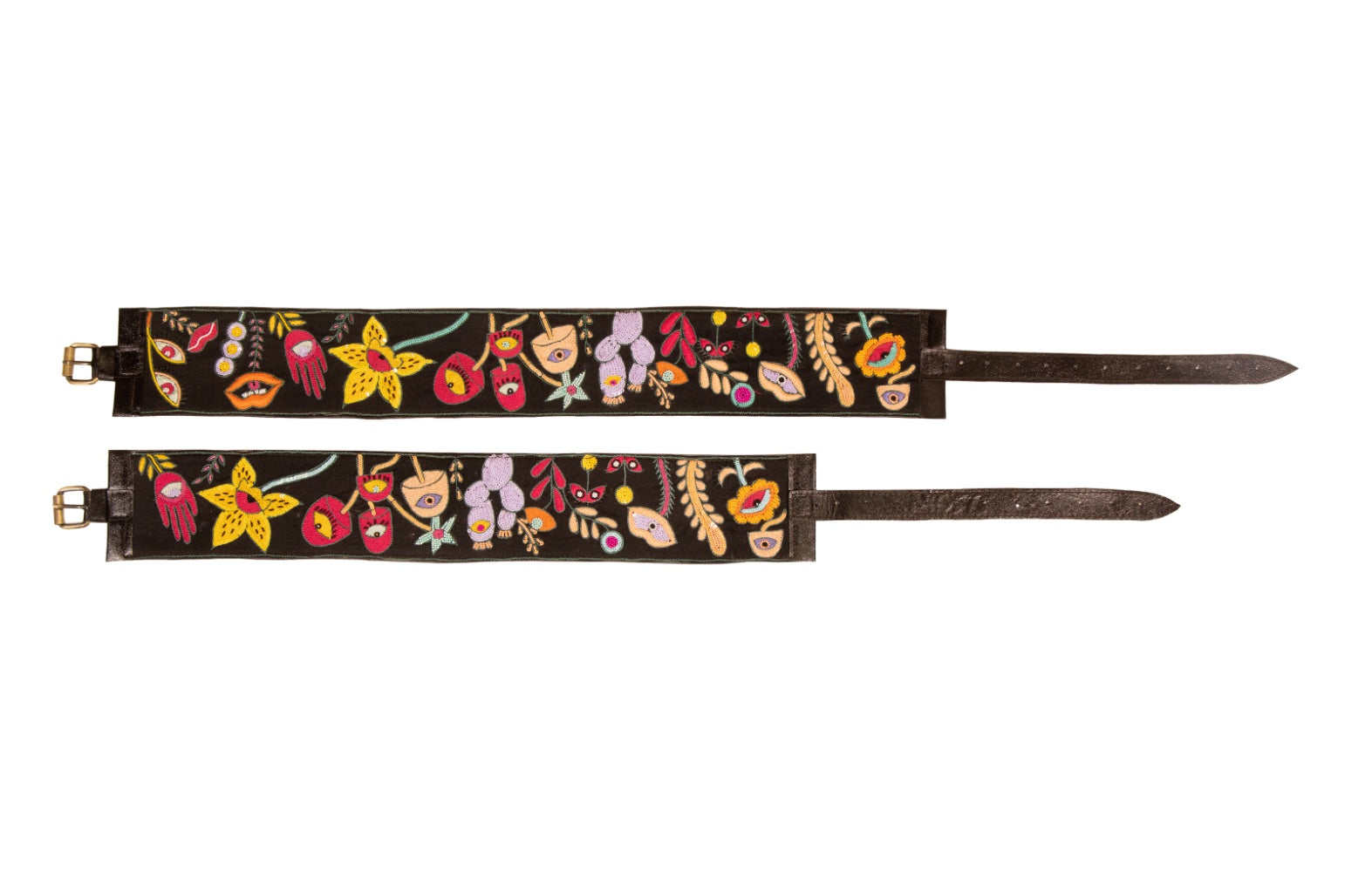 Tambola handcrafted leather belt