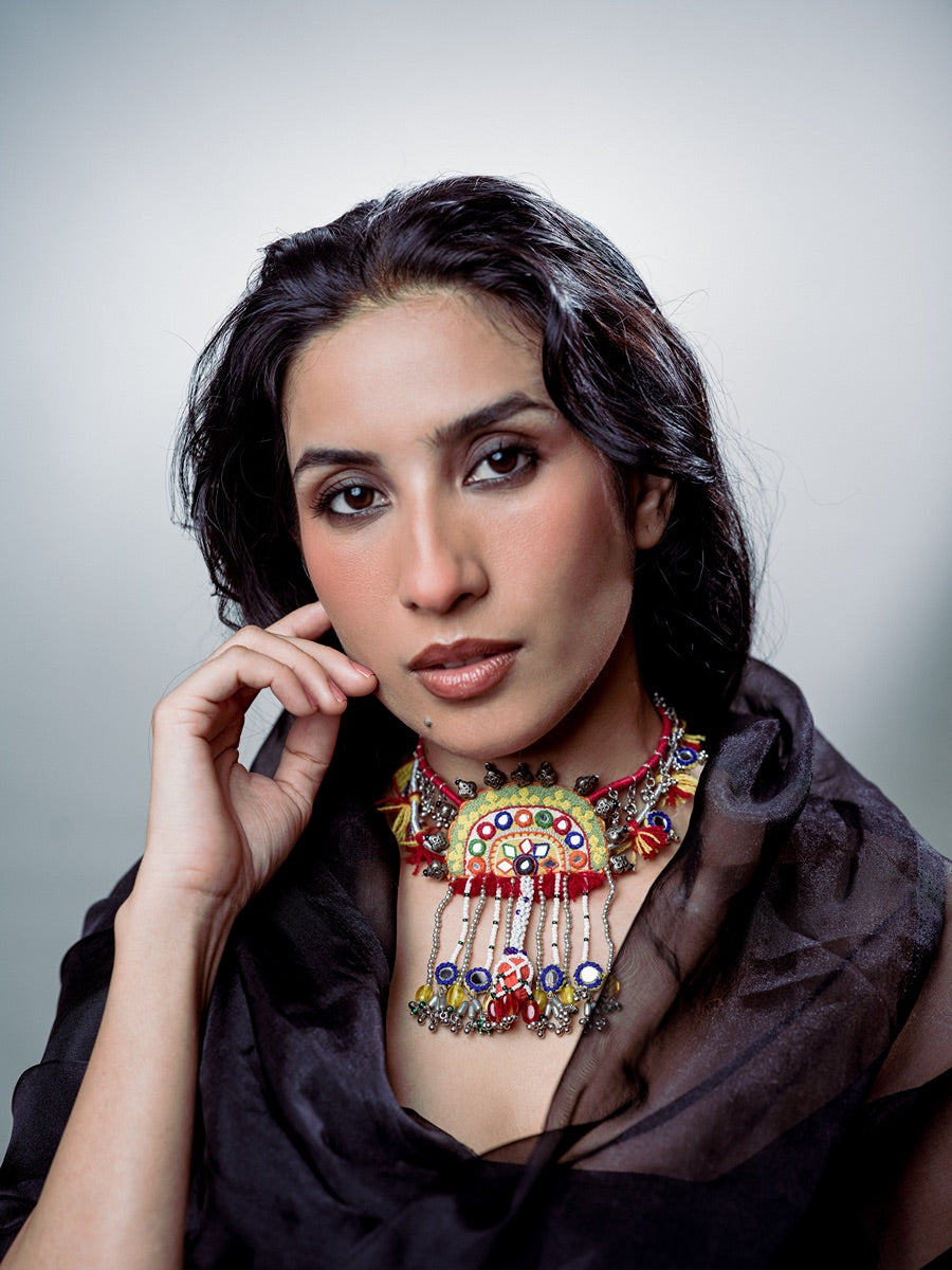 Bov Traans!! Handcrafted traditional embroidery choker