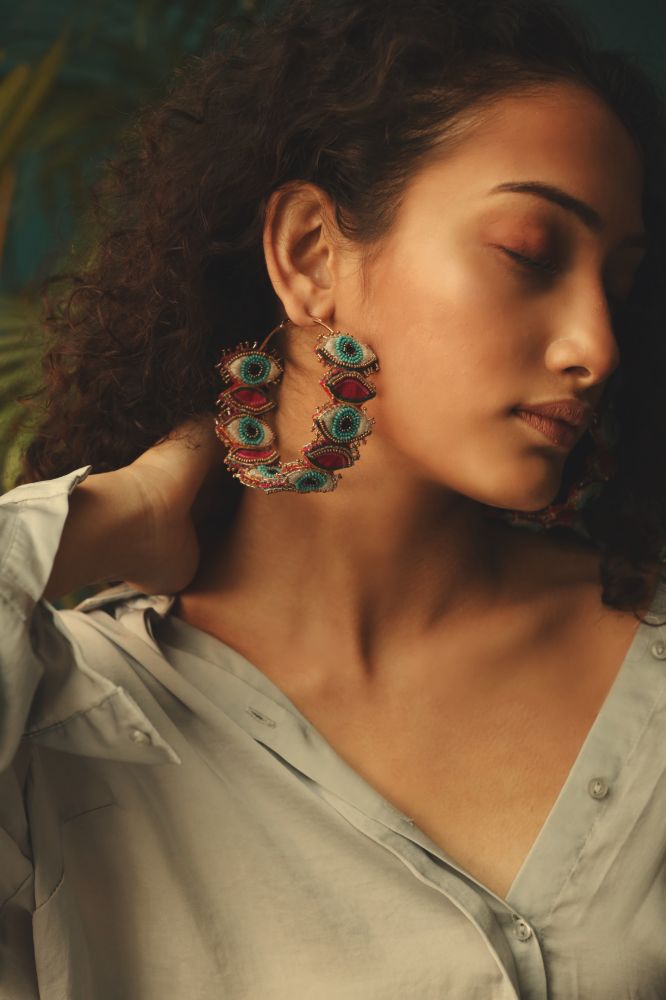 Ouucchh!! Handmade hoop earrings