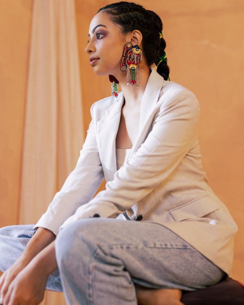 Topa!! Handmade traditional earrings