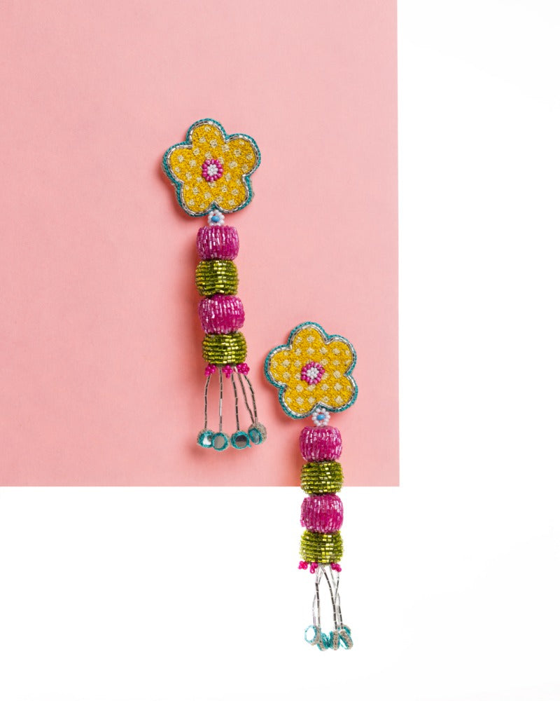 Bravo!! Handmade floral earrings
