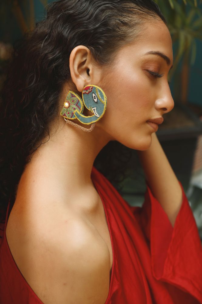 Bingo! Handmade hoop earrings