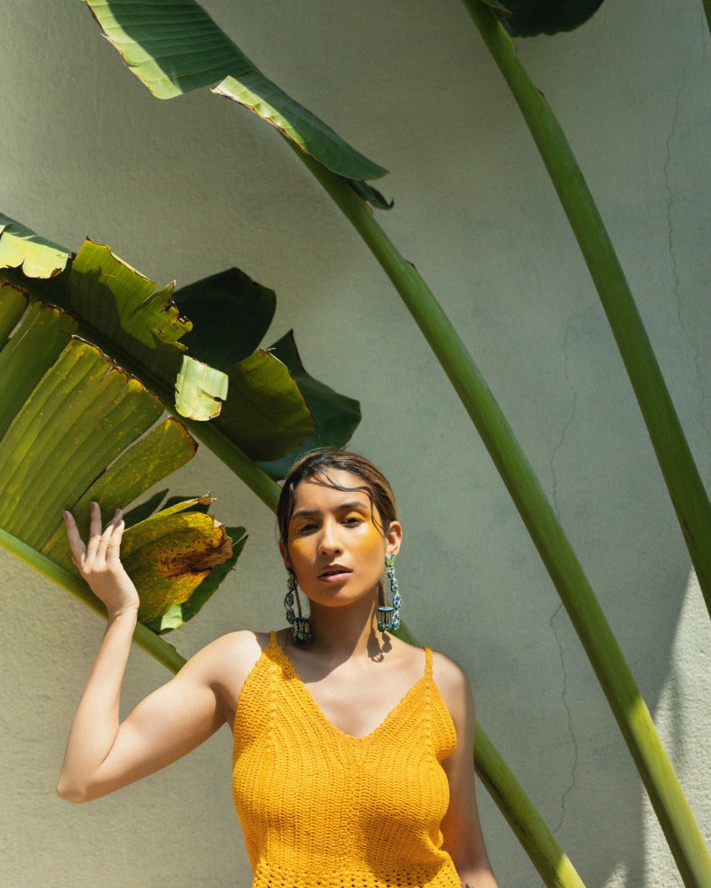 Forza! Handmade floral earrings