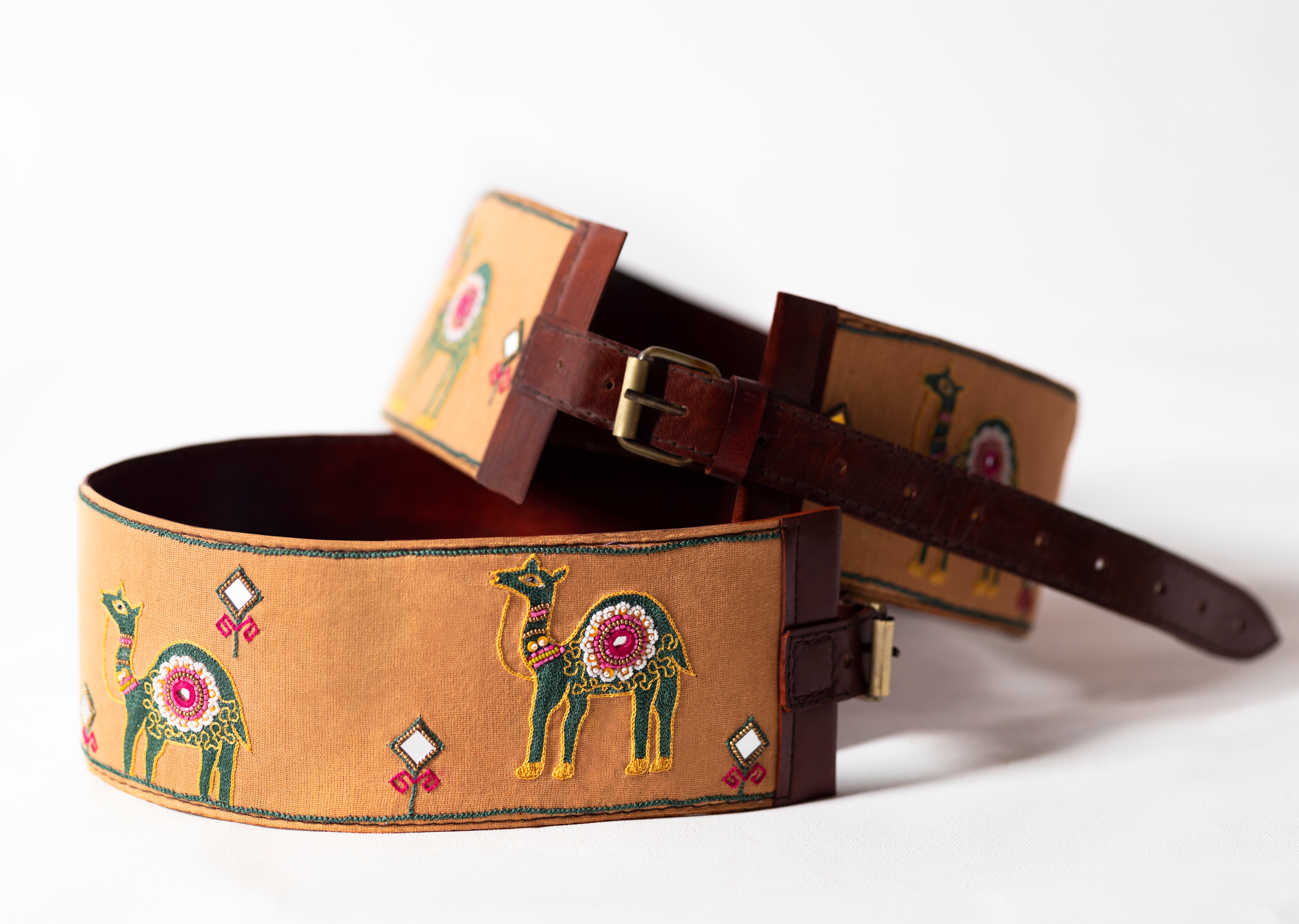 Candyman! Handcrafted leather belt