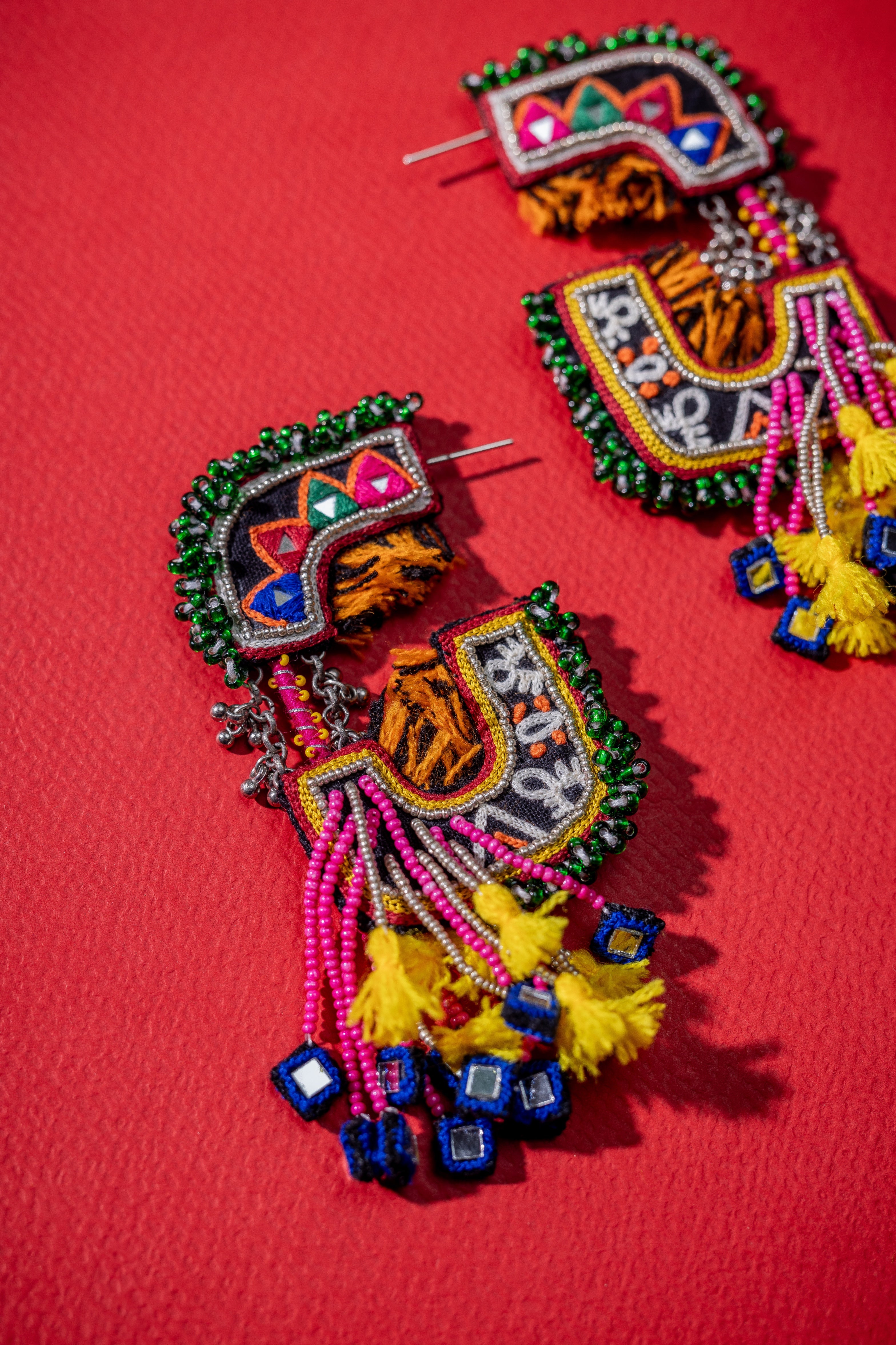 Geluk!! Handcrafted traditional hoop earrings