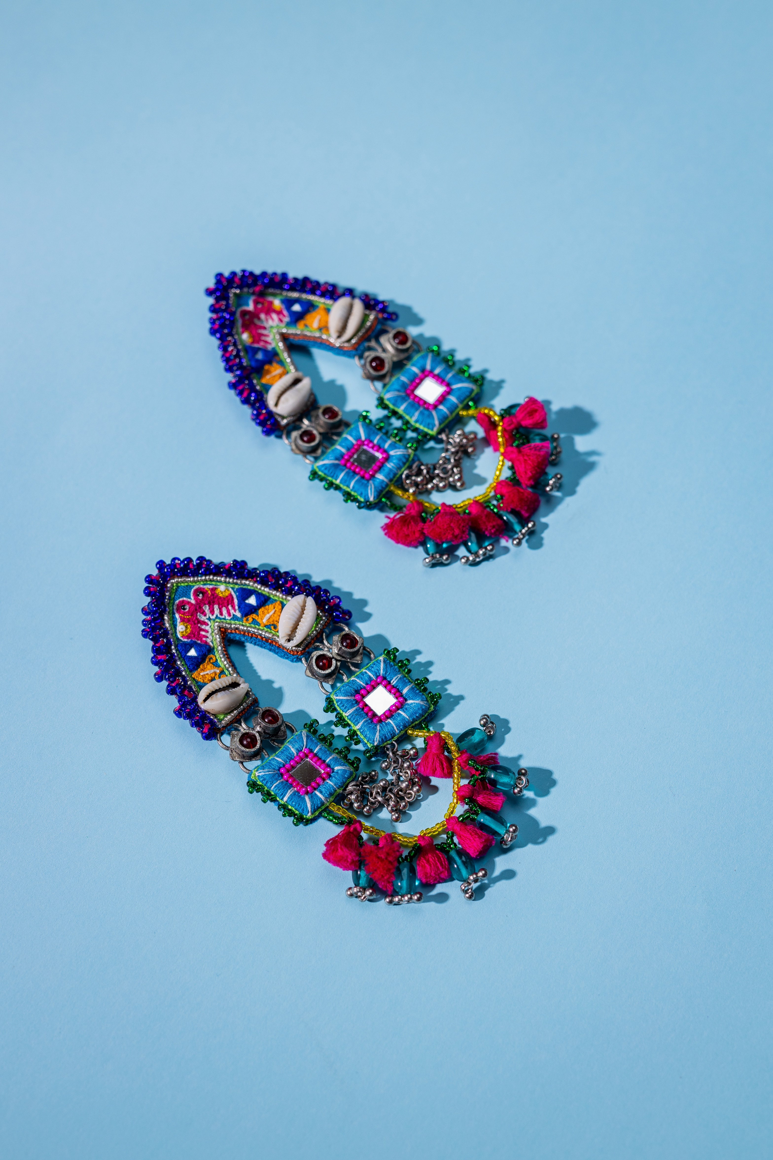 Bloss!! Handcrafted traditional earrings