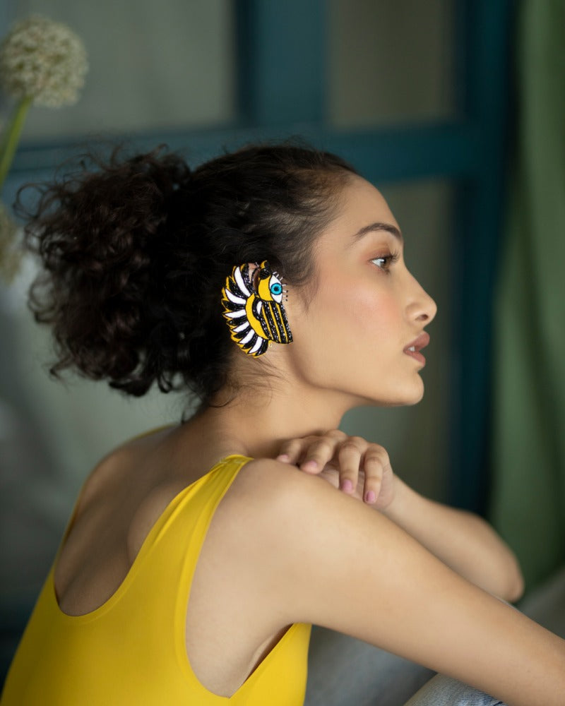 Buzy  Bee! Handmade earrings