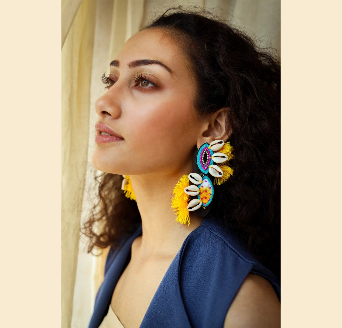 Dhingli! Handmade traditional earrings