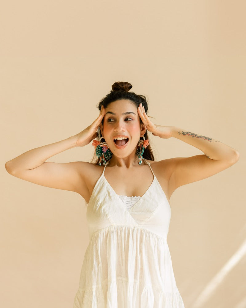 Le Morne handmade hoop earrings