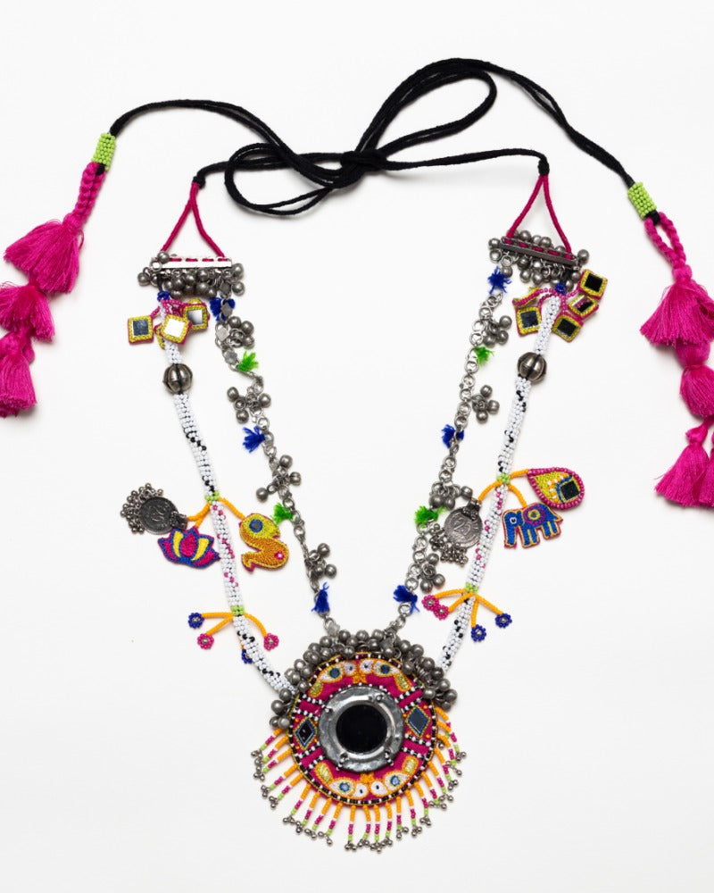 Dhampachada! Handmade traditional neckpiece