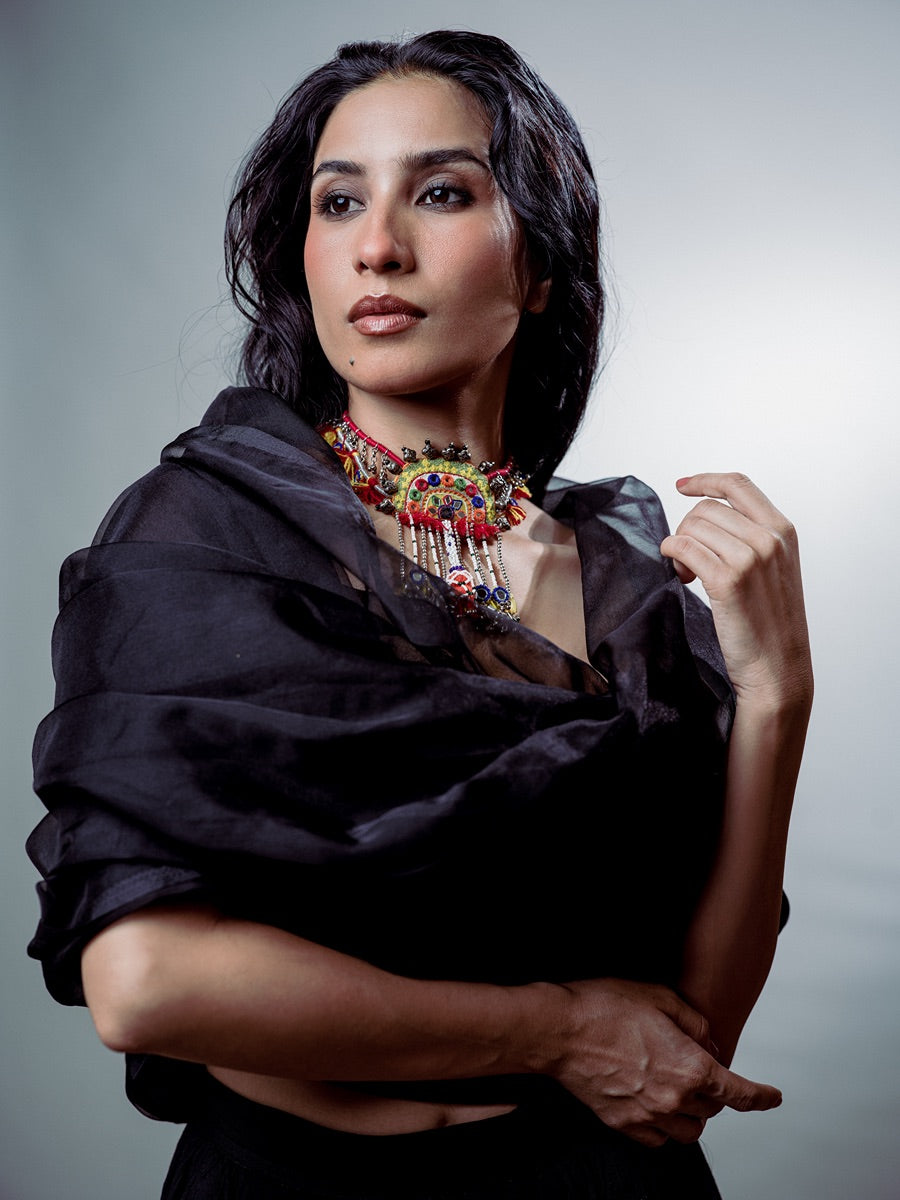 Bov Traans!! Handcrafted traditional embroidery choker