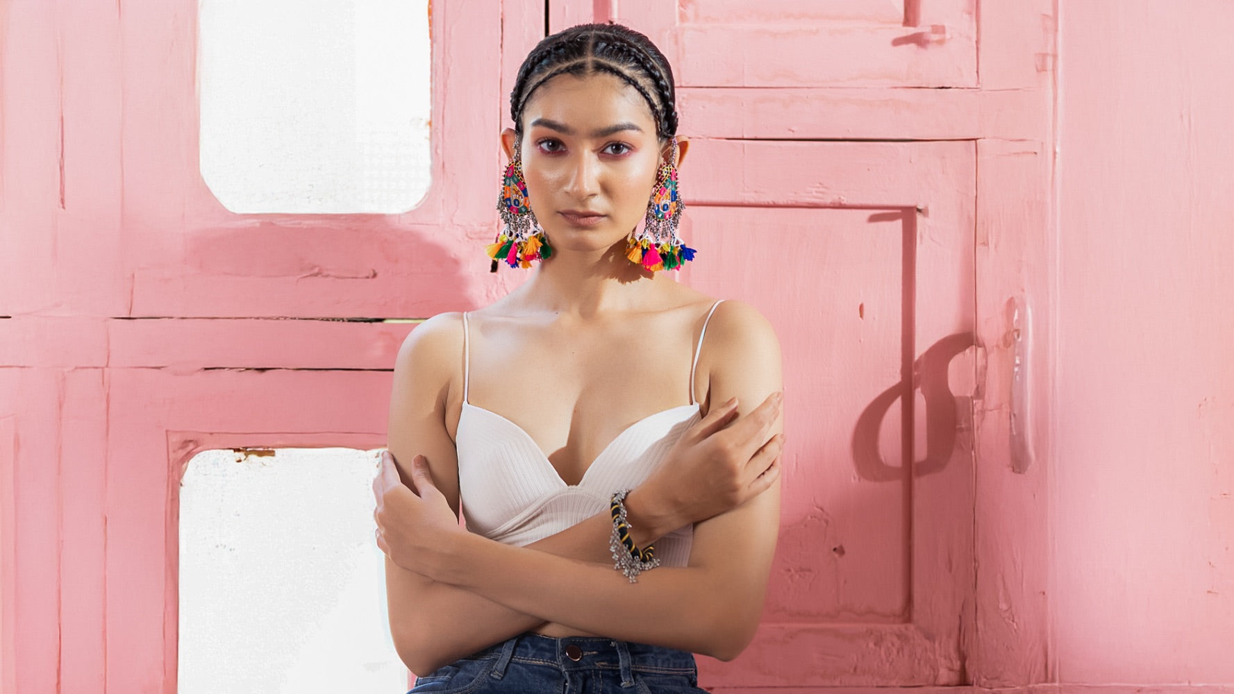 Dumela!! Handcrafted traditional earrings