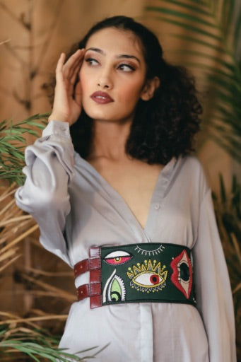 I SPY! Handcrafted leather belt