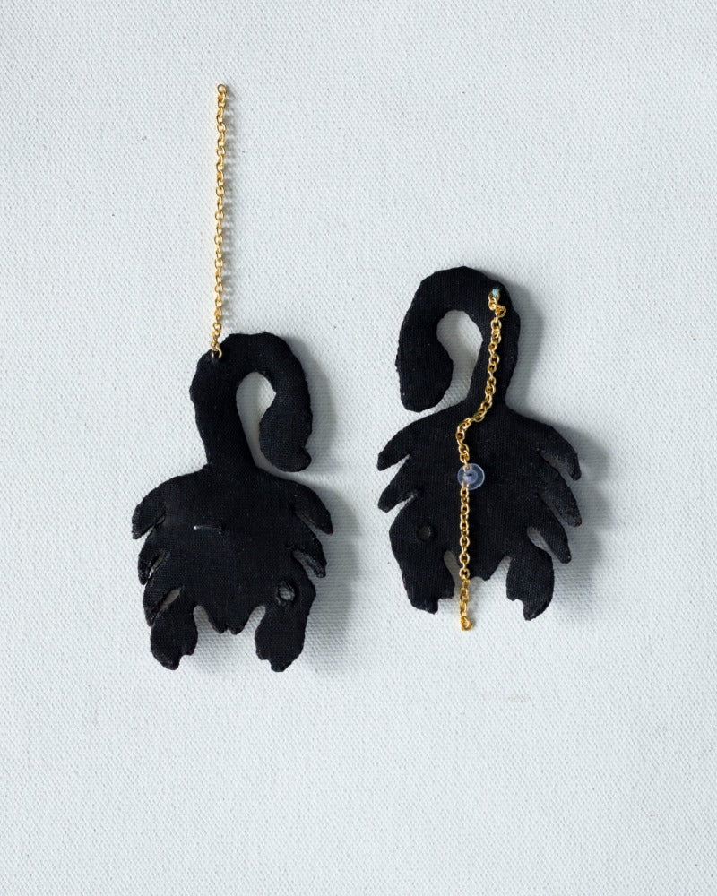 Damn! Handmade scorpio earrings
