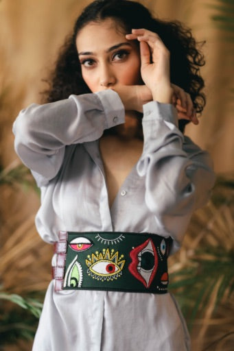 I SPY! Handcrafted leather belt