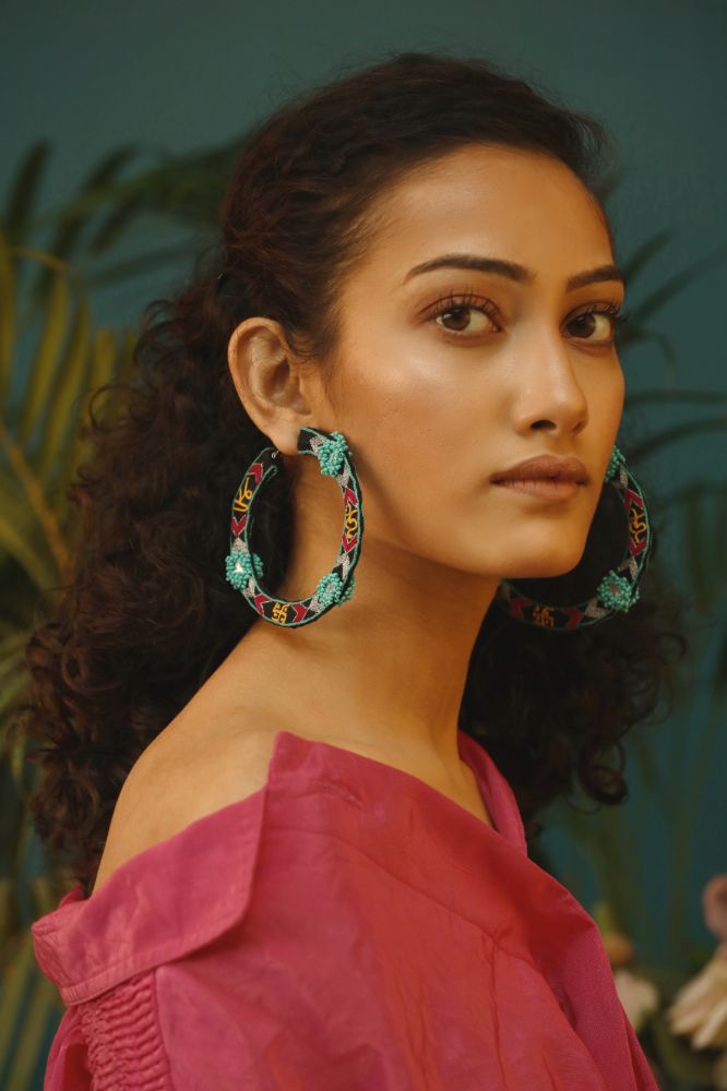 Hey Sexy! Handmade hoop earrings