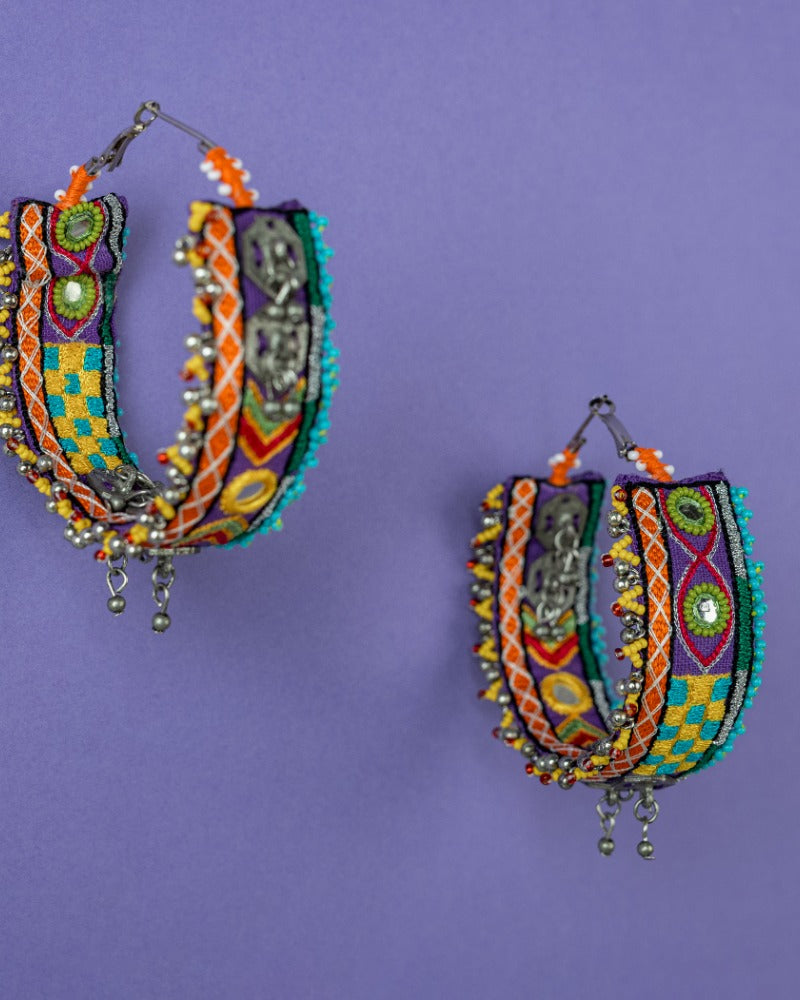 Haltino Tha!! Handmade traditional hoop earrings