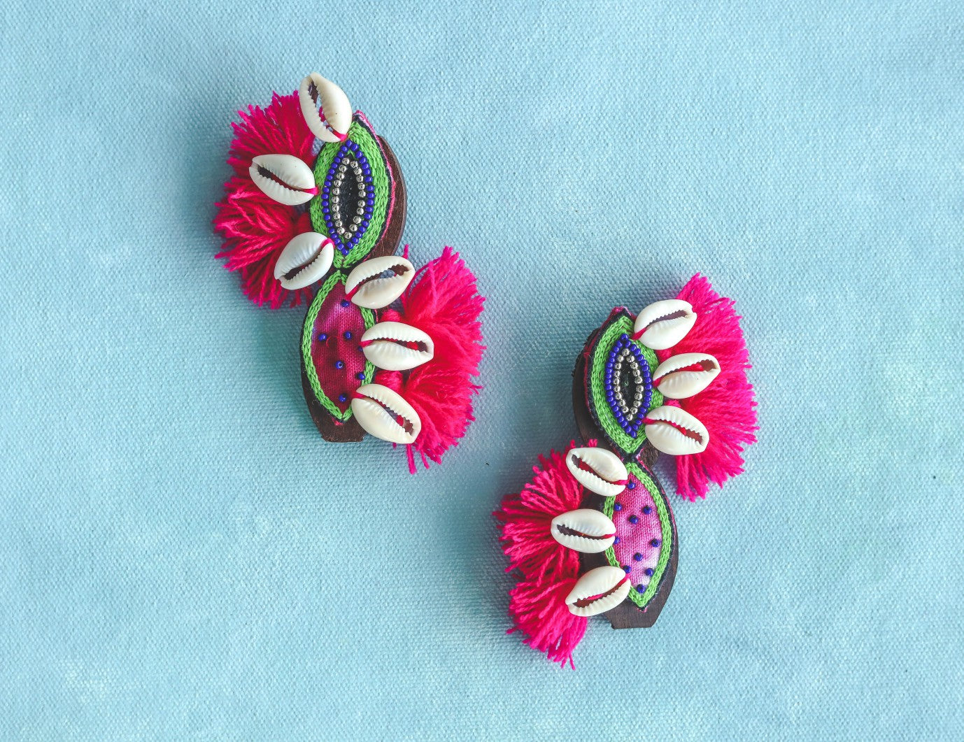Dhingli! Handmade traditional earrings