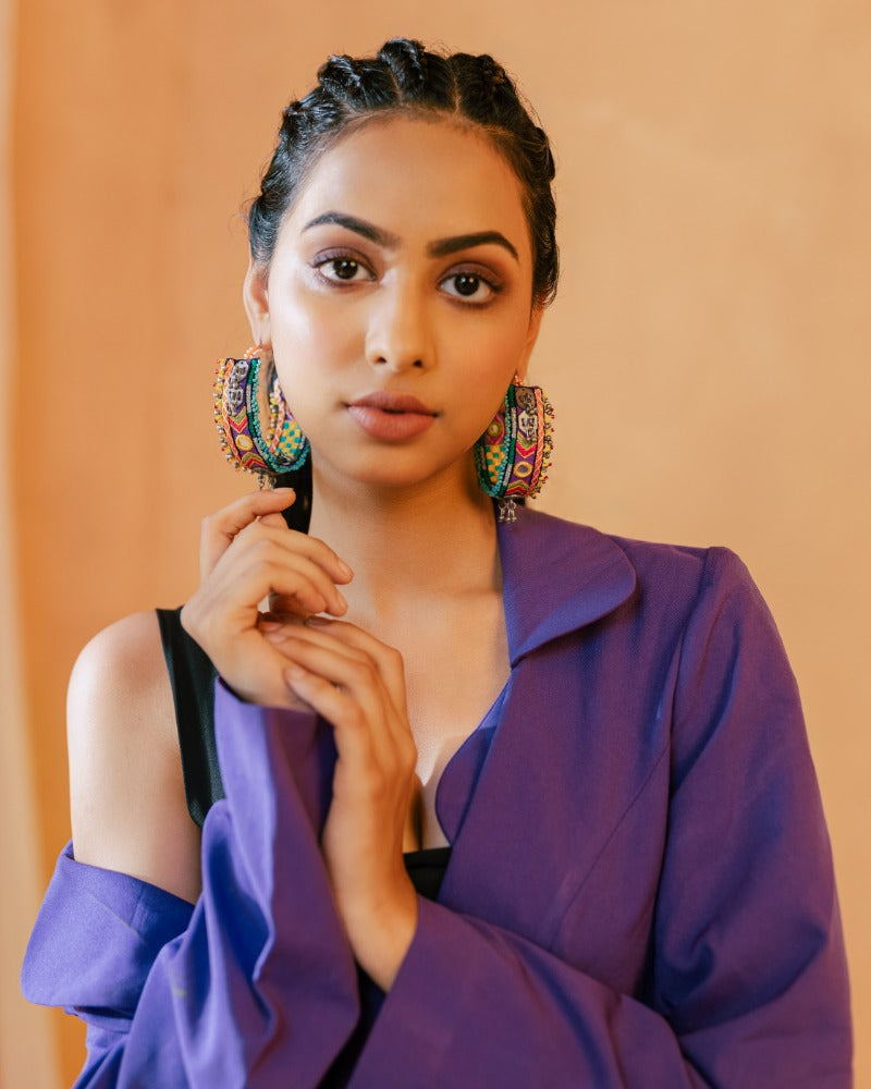 Haltino Tha!! Handmade traditional hoop earrings