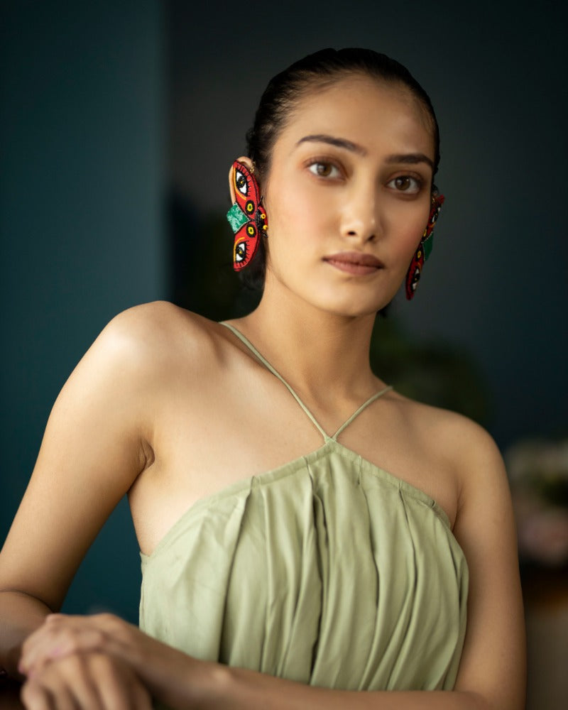 What The Bug!! Handmade ladybug earrings