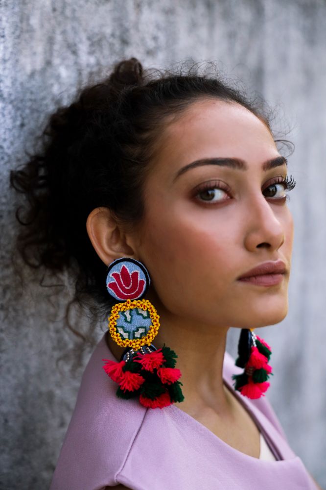 Bakudi! Handmade traditional earrings