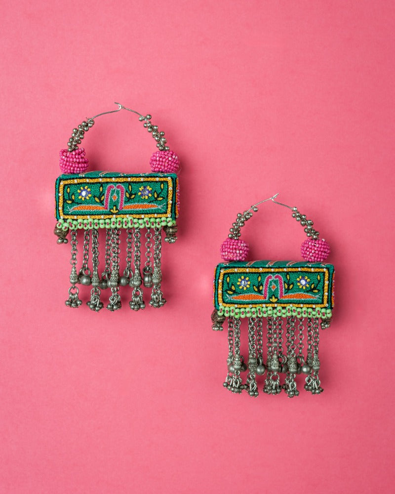 Dagu Magu! Handmade traditional hoop earrings