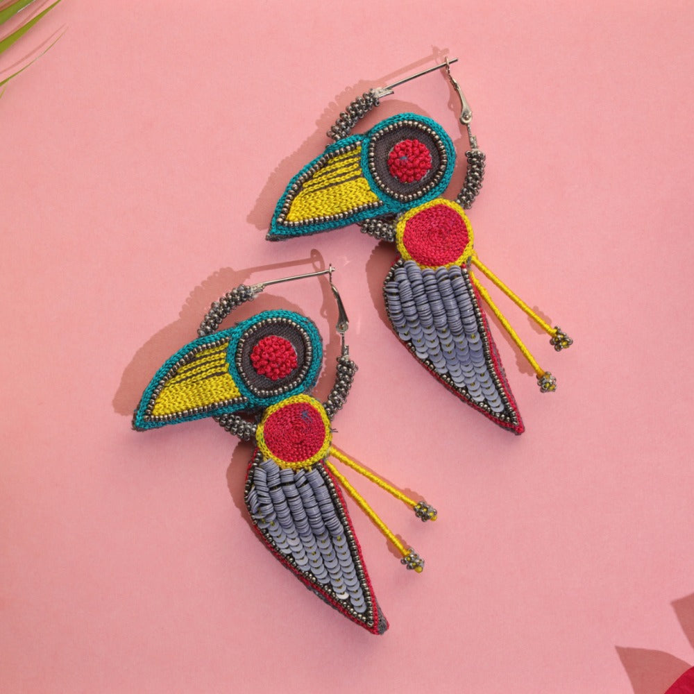 Oh Wow! Handmade hoop earrings